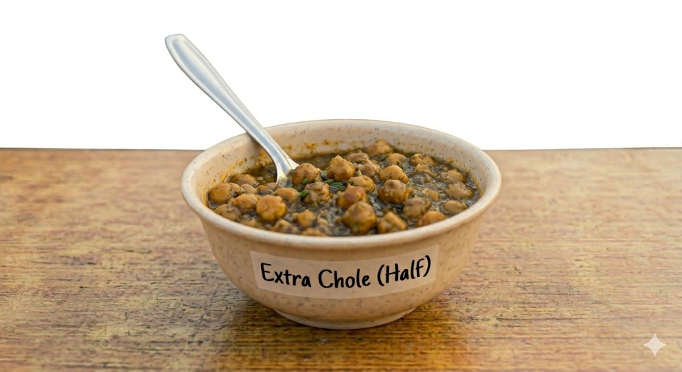 Extra Chole (Half)